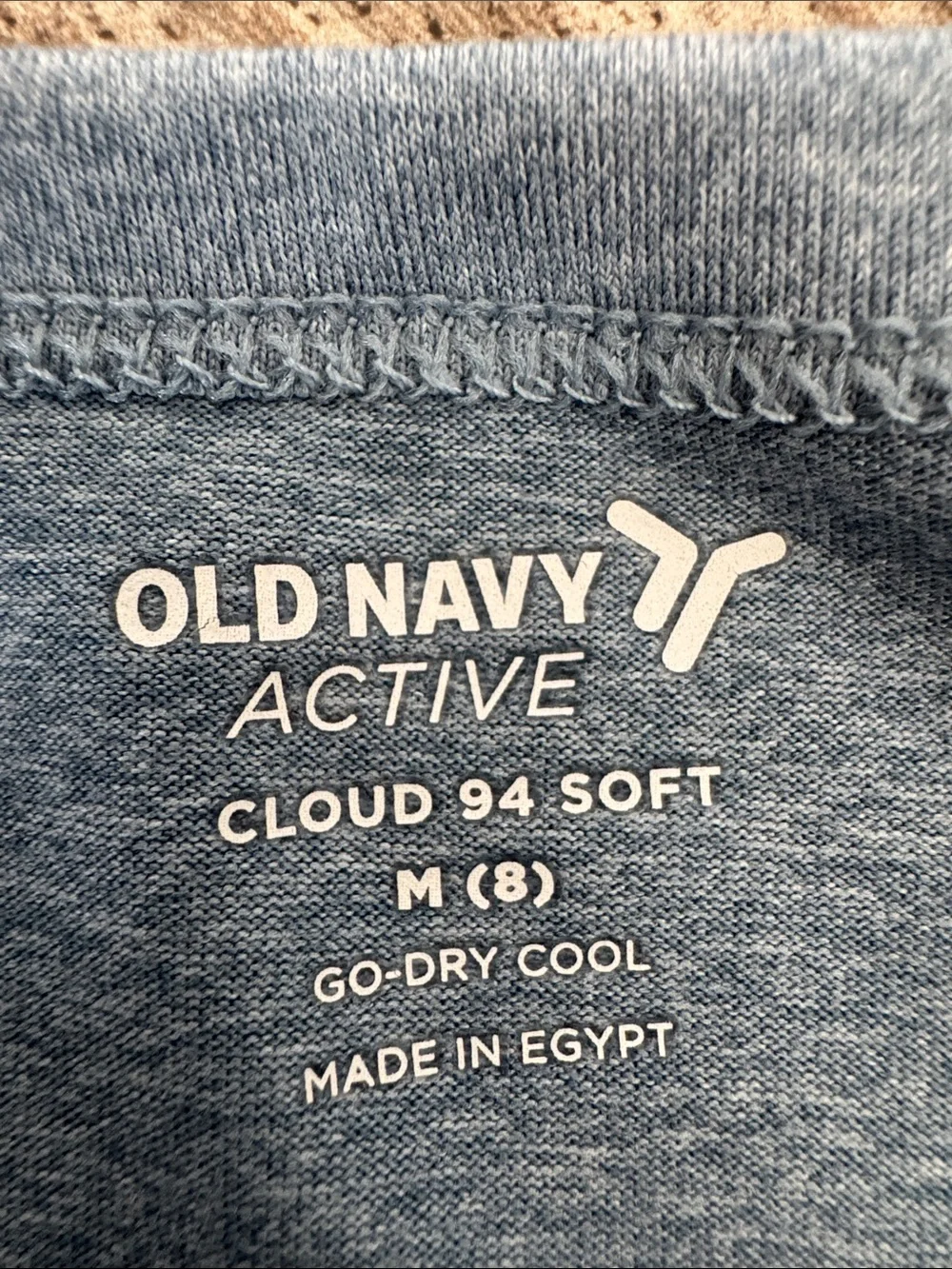 Old Navy Long Sleeve Tee in Light Blue